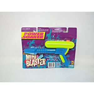 RARE New Super Soaker Vintage 1996 Larami Green/blue mini blaster ii power